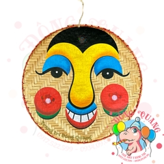 Mẹt tre dán decal trang trí