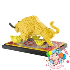 Mô hình Trâu vàng lắp ráp 1