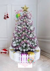 Cây thông phủ tuyết (cành treo)