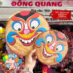 Mẹt tre dán decal trang trí