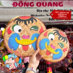 Mẹt tre dán decal trang trí