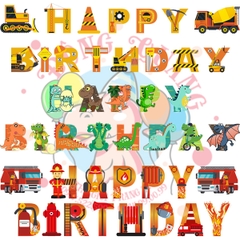 Dây chữ Happy Birthday 1