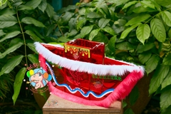 Bộ kit làm lồng đèn Trung thu khung tre giấy kiếng