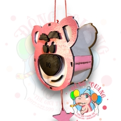 Đèn Trung thu gỗ Gấu dâu Lotso