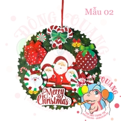 Hình xốp Giáng sinh 2 (formex cứng, 02 mặt)