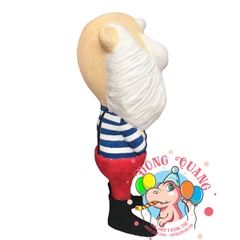 Ông già Santa Claus khoanh tay (xốp)