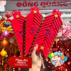 Tràng pháo đôi trang trí