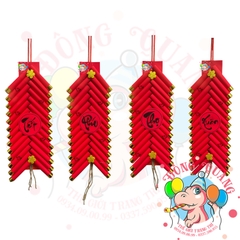 Tràng pháo đôi trang trí