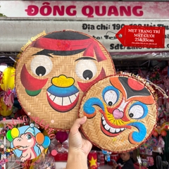 Mẹt tre dán decal trang trí