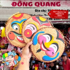 Mẹt tre dán decal trang trí