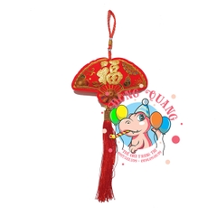 Dây treo túi thơm quạt chữ phúc