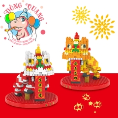 Mô hình Lân lắp ráp 4