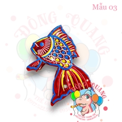 Đèn giấy kiếng khung nhựa mini loại 2 (12 mẫu)