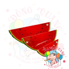 Bánh chưng, tét, dưa hấu giấy xếp