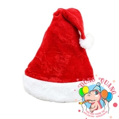 Nón ông già Santa (nhung)