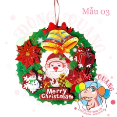 Hình xốp Giáng sinh 2 (formex cứng, 02 mặt)