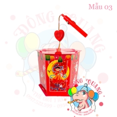 Đèn Trung thu nhựa kéo quân nhỏ SS (12 mẫu)