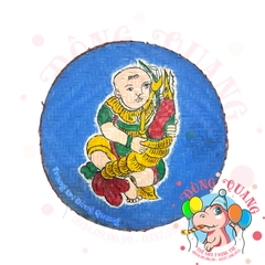 Mẹt tre vẽ trang trí 40cm