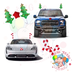 Phụ kiện Giáng sinh gắn ô tô