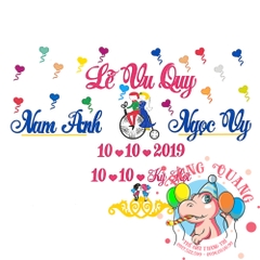 Chữ cưới xốp (mẫu 35)