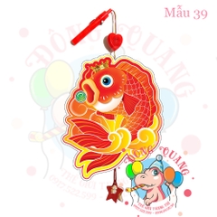 Đèn Trung thu nhựa 2 mảnh SS