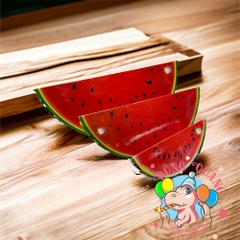 Bánh chưng, tét, dưa hấu giấy xếp