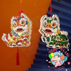 Lồng đèn Lân 2 mặt