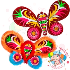 Đèn Trung thu Bướm giấy kiếng