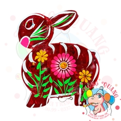 Đèn Trung thu Thỏ giấy kiếng