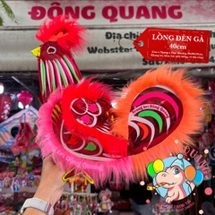Đèn Trung thu Gà giấy kiếng
