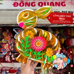 Đèn Trung thu Thỏ giấy kiếng