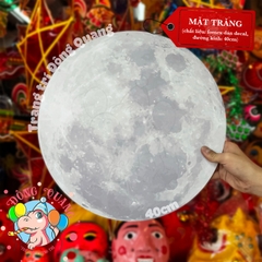Mặt trăng fomex trang trí tiểu cảnh