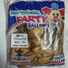 Bong bóng nhũ tròn - 25cm - set 50