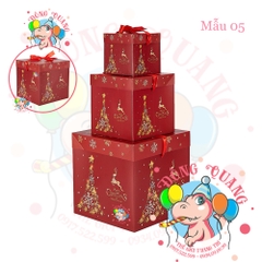 Set 3 hộp quà Xmas