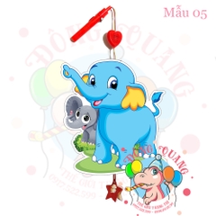 Đèn Trung thu nhựa 2 mảnh SS