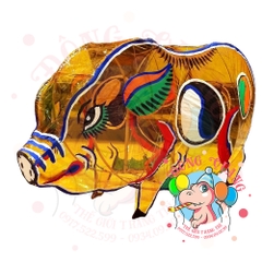 Đèn Trung thu Heo giấy kiếng 1