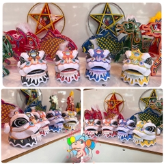 Đầu Lân giấy thủ công