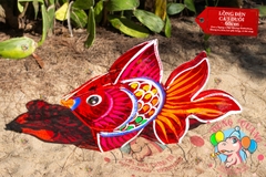 Đèn Trung thu Cá ba đuôi giấy kiếng (cỡ lớn)