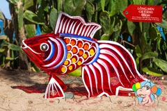 Đèn Trung thu Cá vàng giấy kiếng (cỡ lớn)