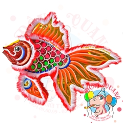 Đèn Trung thu Cá chép phượng giấy kiếng (cỡ lớn)