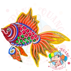 Đèn Trung thu Cá chép phượng giấy kiếng (cỡ lớn)