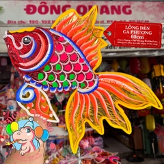 Đèn Trung thu Cá chép phượng giấy kiếng (cỡ lớn)