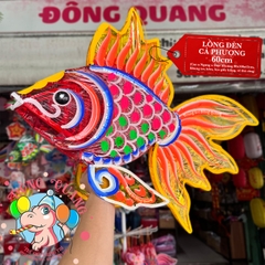 Đèn Trung thu Cá chép phượng giấy kiếng (cỡ lớn)
