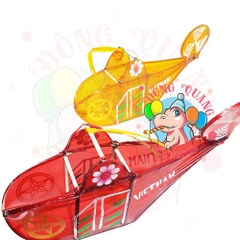 Đèn Trung thu Máy bay trực thăng giấy kiếng