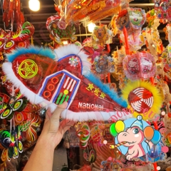 Đèn Trung thu Máy bay trực thăng giấy kiếng