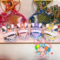 Đầu Lân giấy thủ công