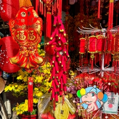 Tràng pháo rối trang trí