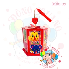 Đèn Trung thu nhựa kéo quân nhỏ SS (12 mẫu)