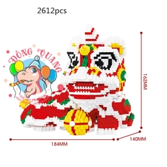 Mô hình Lân lắp ráp 1