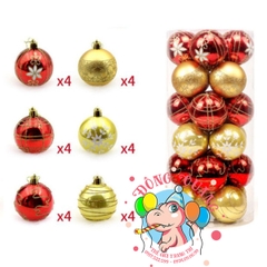 Set 24 châu hỗn hợp 6 kiểu